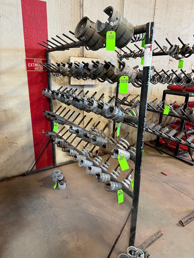 Used 78”L x 72”H TOOL RACK