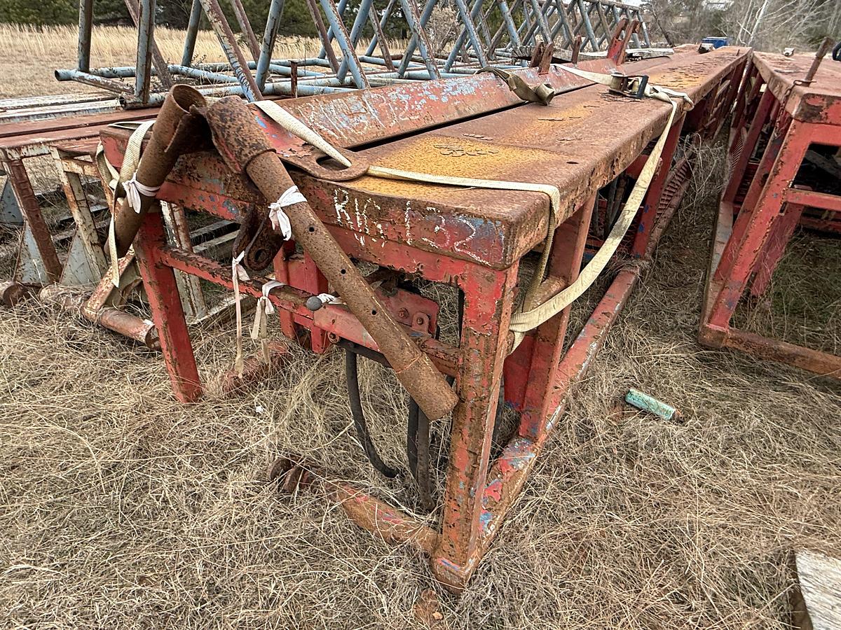 Used 40’ X 48” SKIDDED HYDRAULIC CATWALK