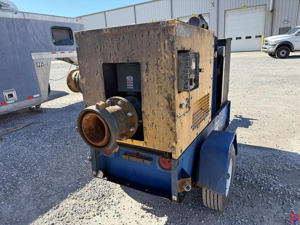 Used PIONEER 6X8X14 CENTRIFUGAL PUMP P/B JOHN DEERE 4024HF285 80 HP TOWABLE PUMP