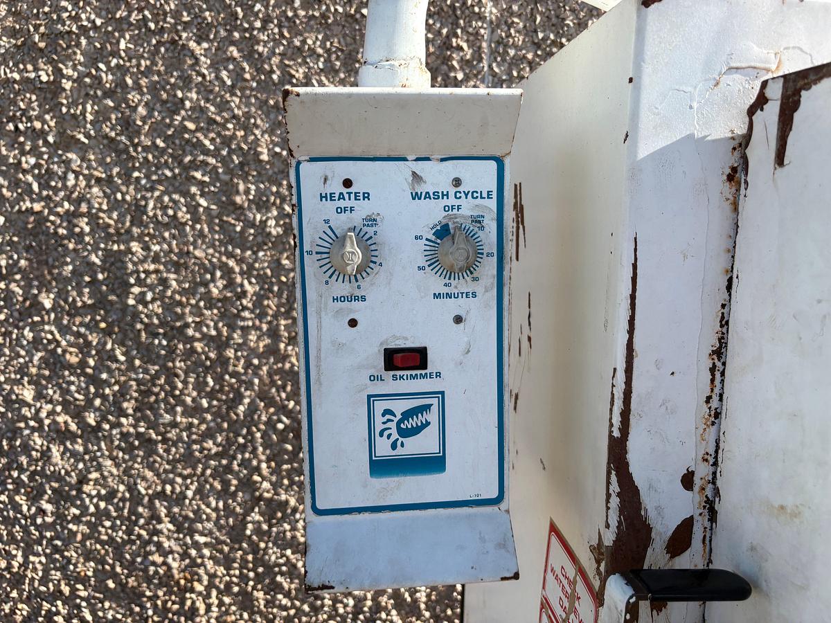 Used Cuda corporation model H2O-II spray wash cabinet