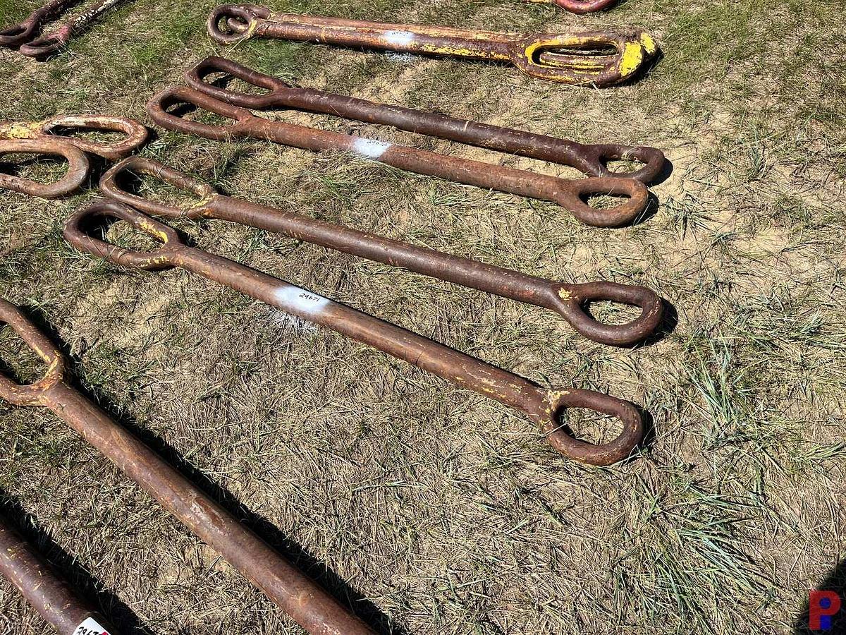 Used (2) 2” X 72” ELEVATOR LINKS
