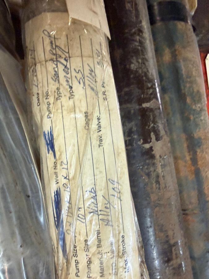 Used 2” x 1-1/2” x 10’ sand spec. CS TRIM DOWNHOLE PUMP