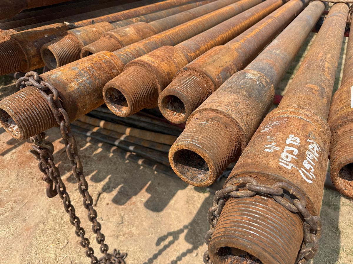 Used (1,519 FT X $) (49-JTS) 4-1/2” RANGE 2 W/ 4-1/2” XH DRILL PIPE