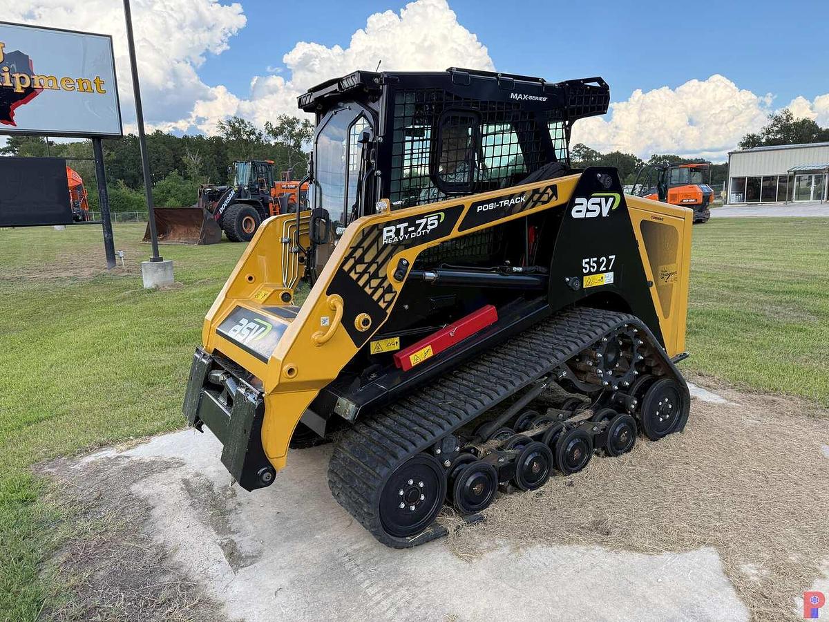 Used (NEW) 2024 ASV RT75HD COMPACT SKID STEER LOADER