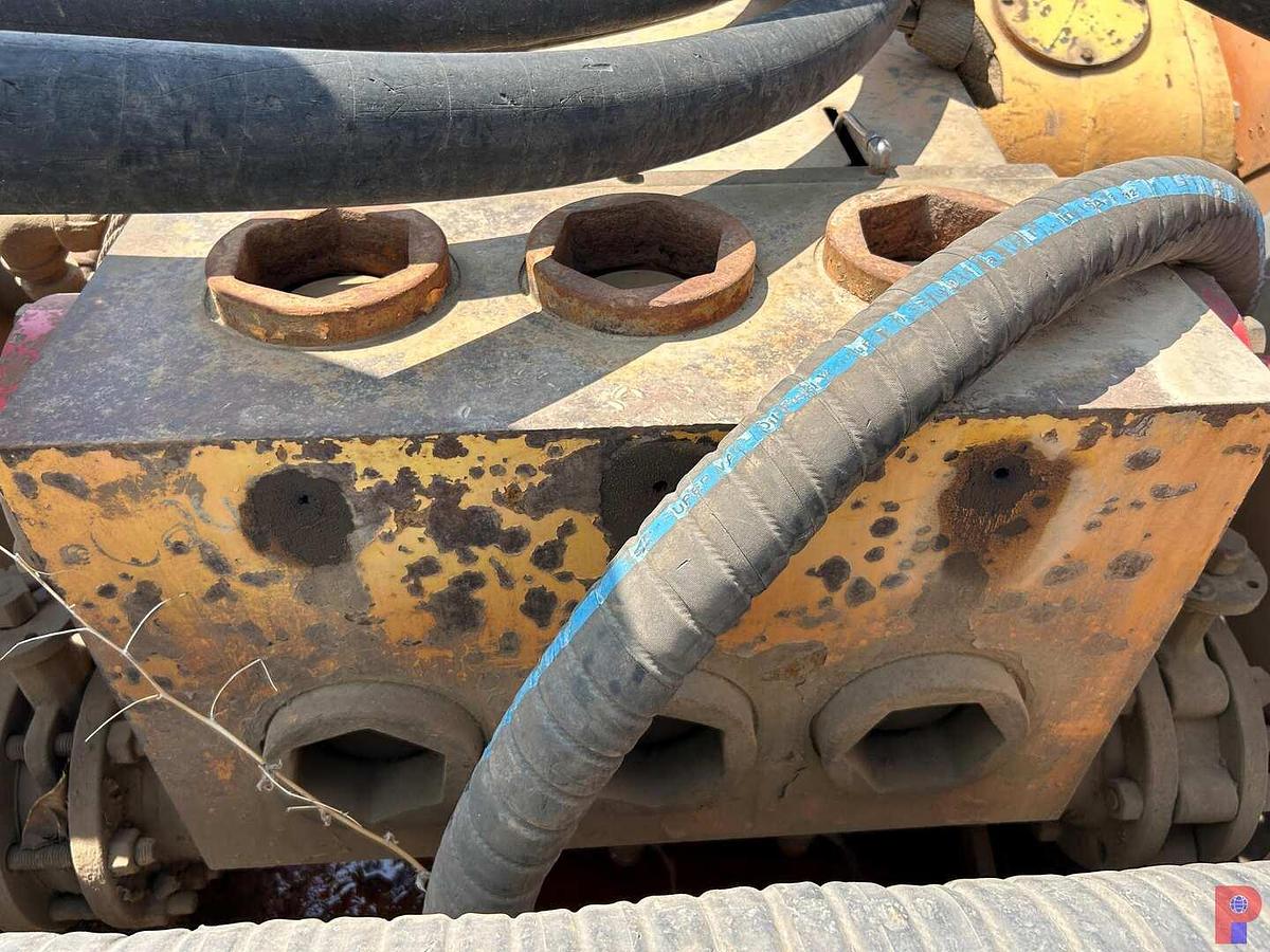 Used NATIONAL OILWELL JWS-340 TRIPLEX WELL SERVICE PUMP P/B DETROIT 60 SERIES W/ ALLISON TRANS.