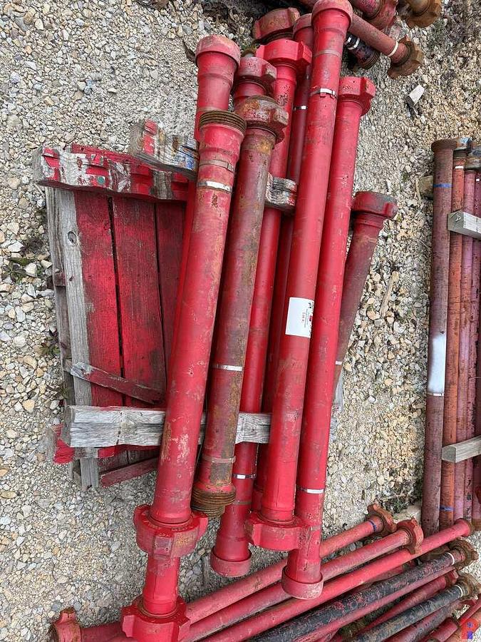 Used (9 X $) (9) 4’-6’ JTS 3” FIG 1502 15K WP FLOW IRON