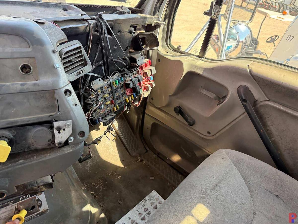 Used 2002 STERLING M8500 ACTERRA 87’ AERIAL PLATFORM SIGN CRANE TRUCK