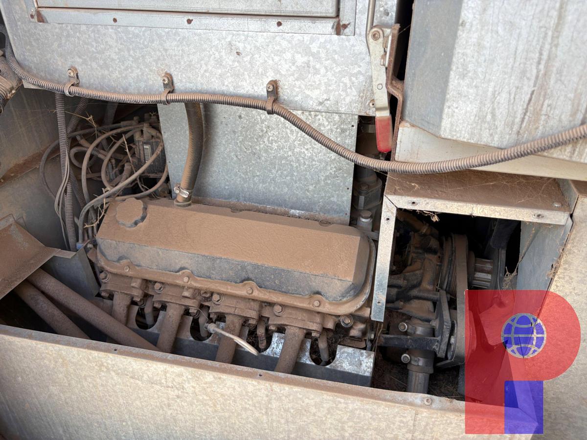 Used STAMFORD 100KW 3-PHASE AC GENERATOR P/B: 8-CYLINDER NATURAL GAS ENGINE