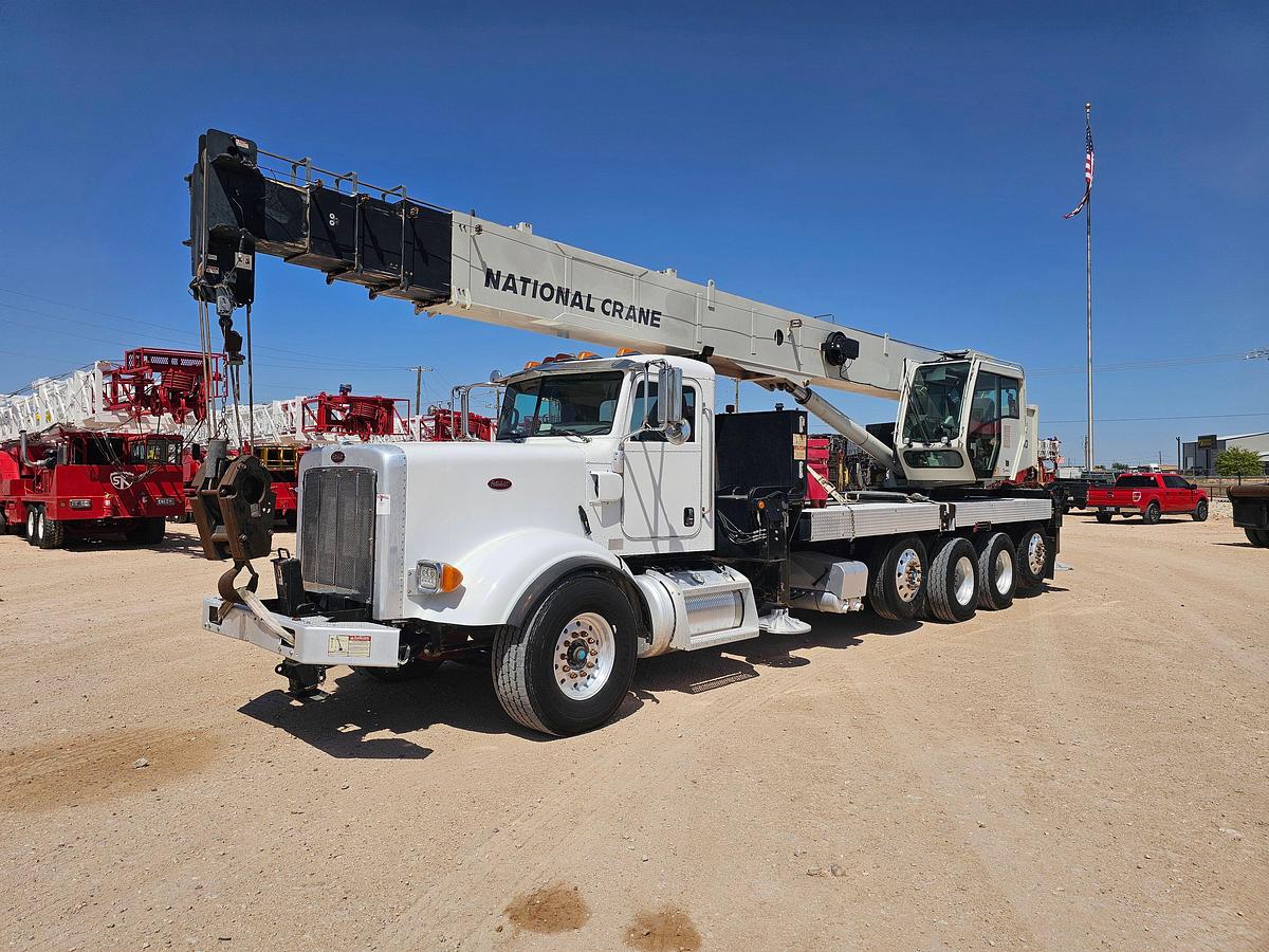 Used 2013 NATIONAL NBT-40 40 TON CRANE MTD ON 2013 PETERBILT 367