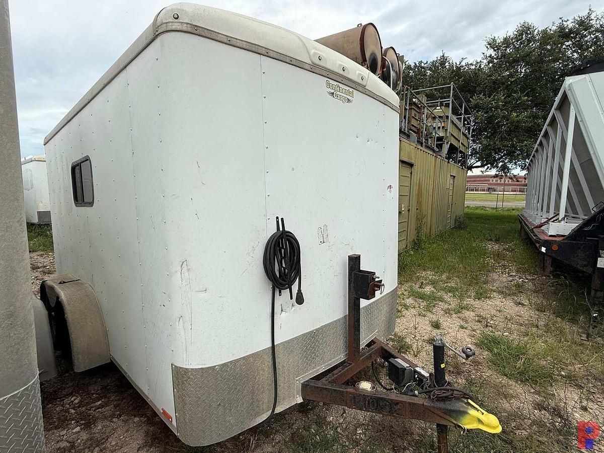 Used 2015 FOREST RIVER 12’ T/A BUMPER PULL CREW / DOGHOUSE TRAILER