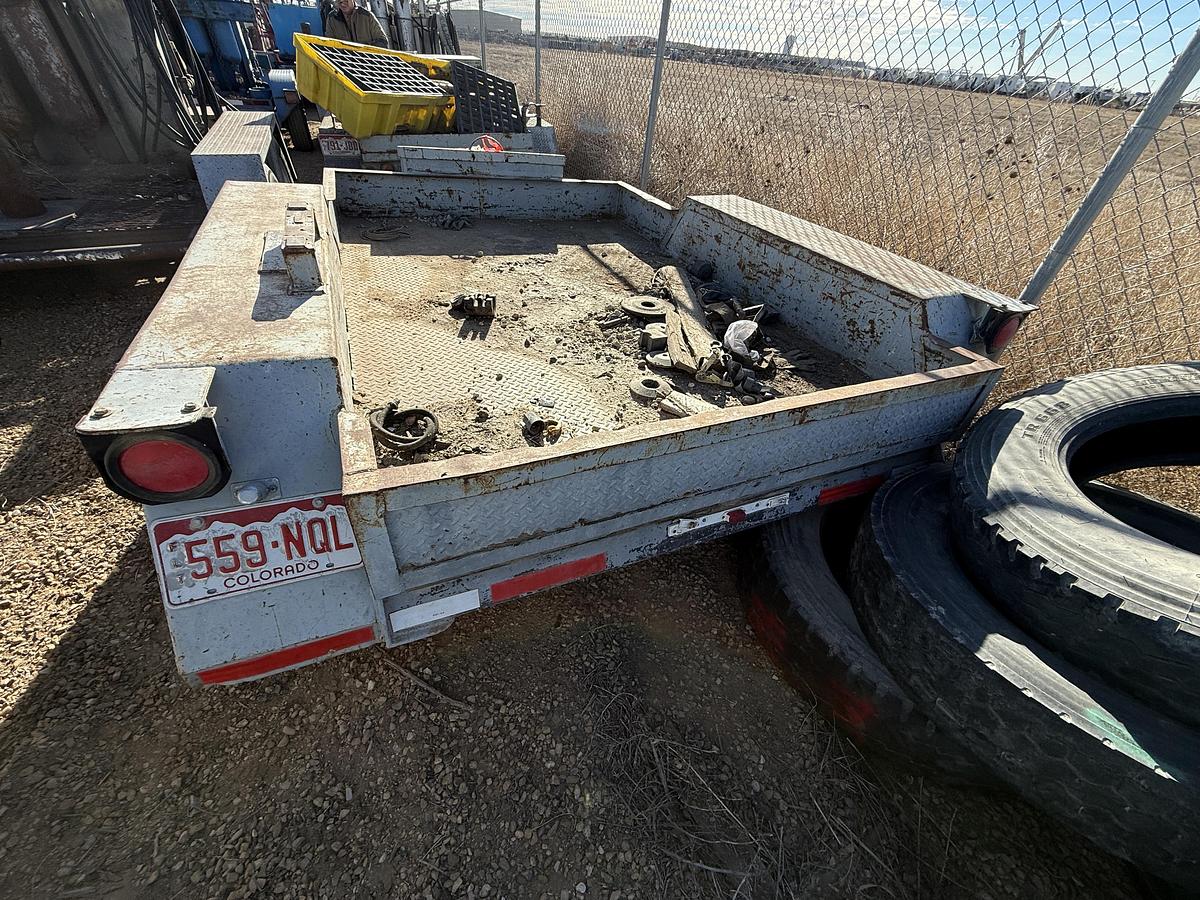 Used 1997 HMDE 8’ T/A BUMPER PULL UTILITY TRAILER