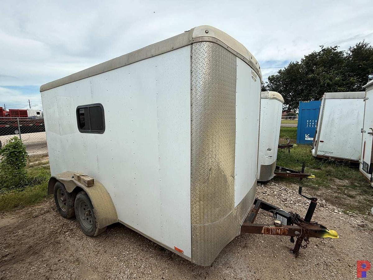 Used 2015 FOREST RIVER 12’ T/A BUMPER PULL CREW / DOGHOUSE TRAILER