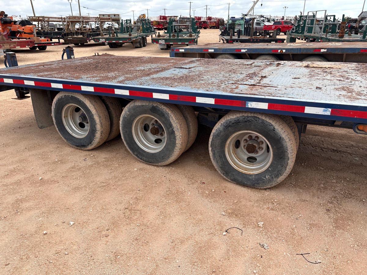 Used 2013 MAGNUM CUSTOM TRAILERS 30’ X 102” 3-AXLE GOOSENECK TRAILER