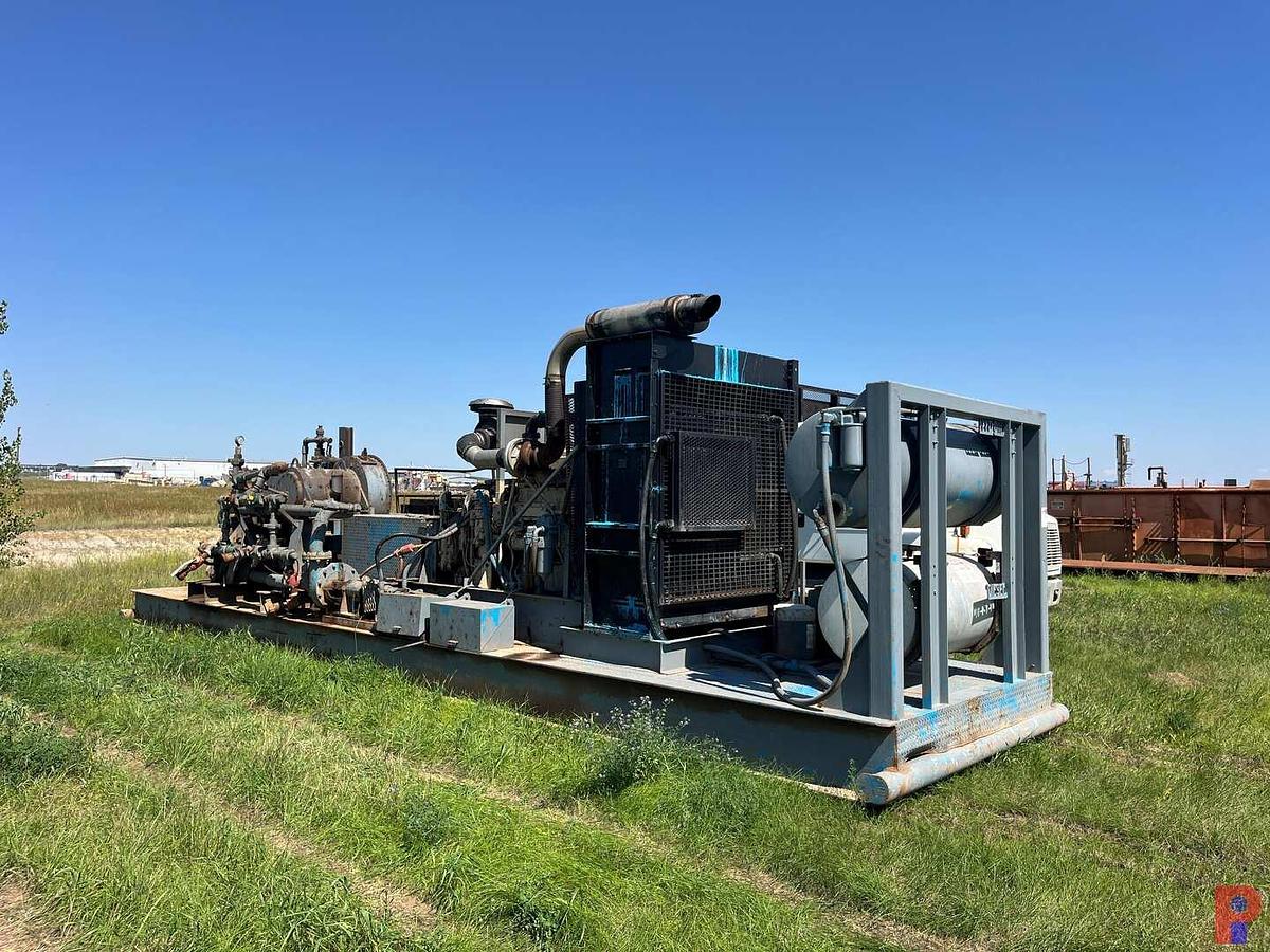 Used AXON HD-500 TRIPLEX WELL SERVICE PUMP P/B CUMMINS QSX15 ALLISON 5860 TRANS.