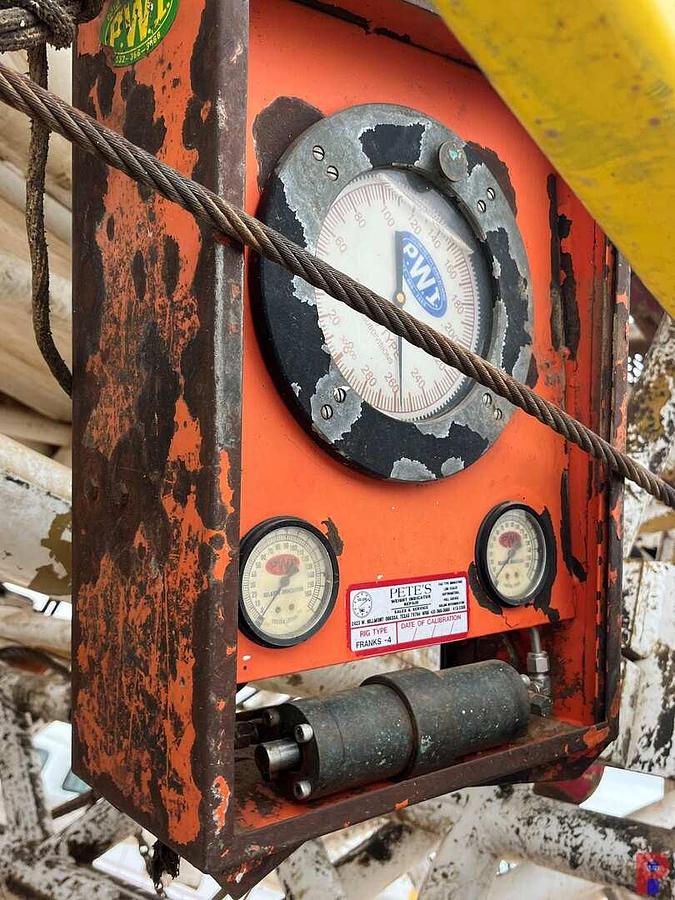 Used FRANKS 1287/160 DD 108’-269K 5-AXLE WELL SERVICE WORKOVER RIG