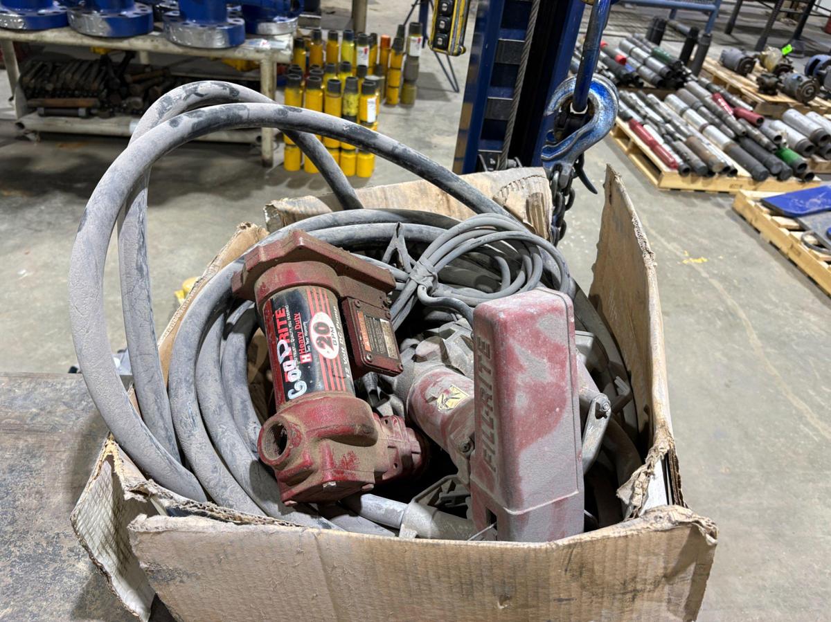 Used (2) Fill-Rite 12V 20GPM FUEL TRANSFER PUMPS