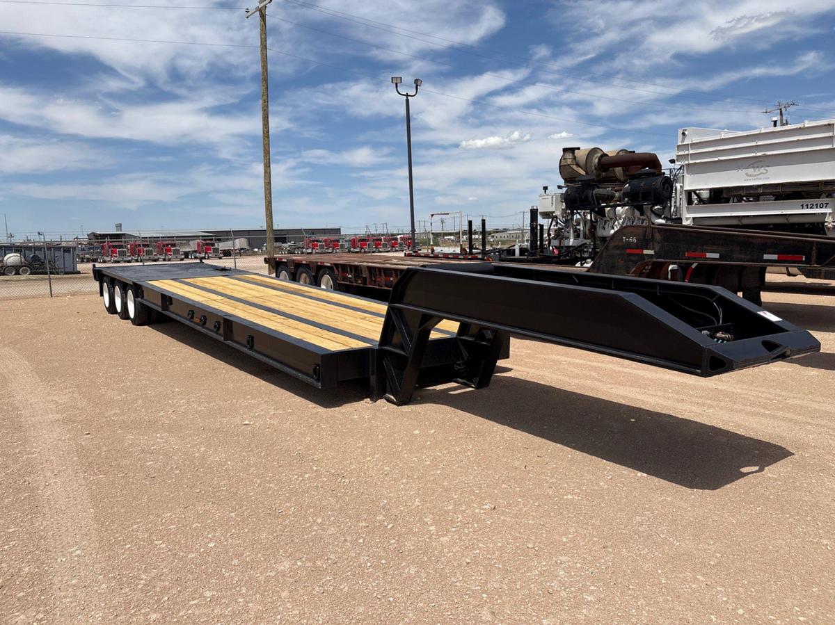 Used 2006 NUTTALL 40' X 102" 55-TON 3-AXLE NARROW NECK LOWBOY