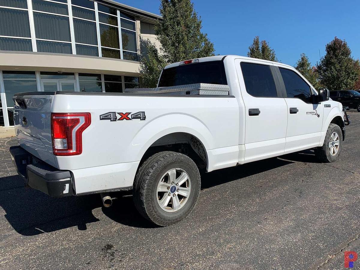 Used 2017 FORD F-150 XL 4X4 CREW CAB PICKUP