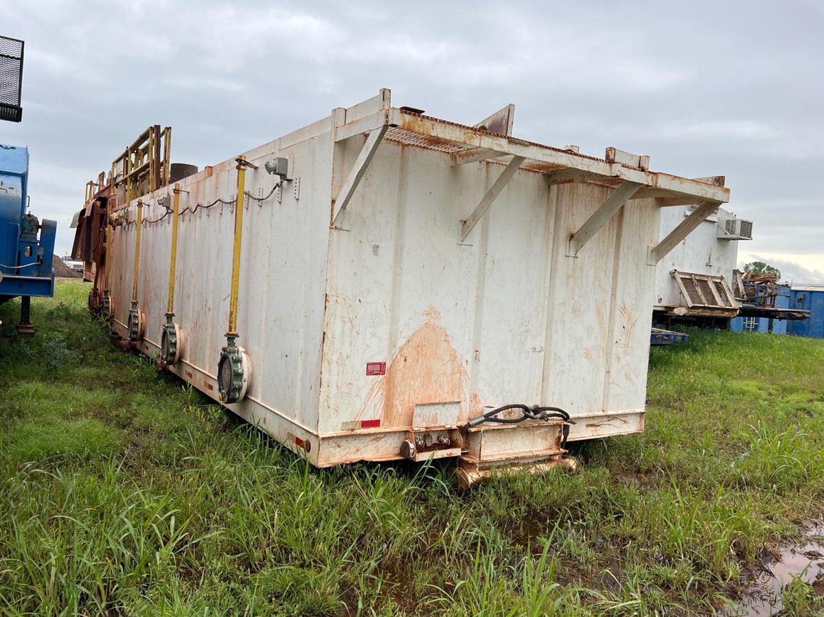 Used 11’ X 48’ MUD MIXING UNIT MTD ON A T/A TRAILER