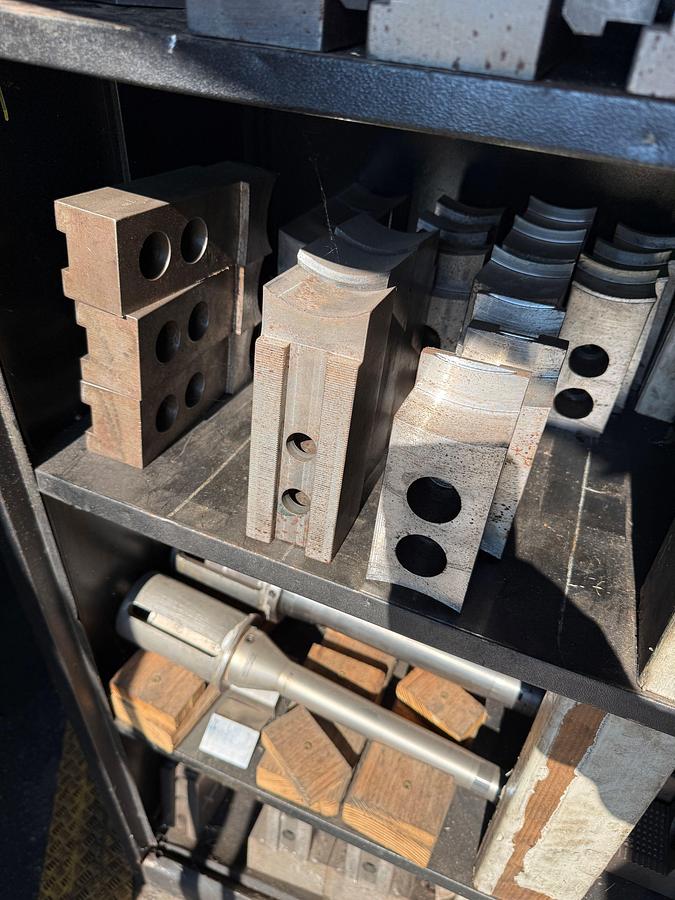 Used Lot w/ (50+) CNC LATHE CUTTING TOOLS, ADAPTERS, JAWS, BARS, & RELATED