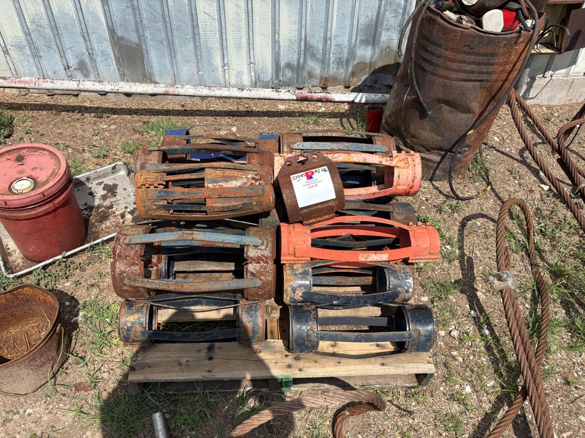 Used Pallet of (22) assorted size pipe stabilizers