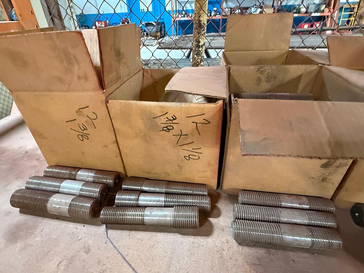Used SHELF w/ (100*) 1-3/8” x 1-1/8”, 1-3/8”, 1-1/8”ADAPTER STUDS