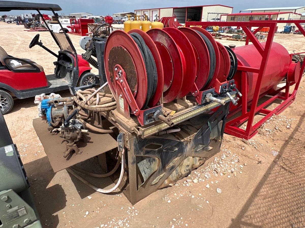 Used 6’ x 4’ pneumatic lube skid
