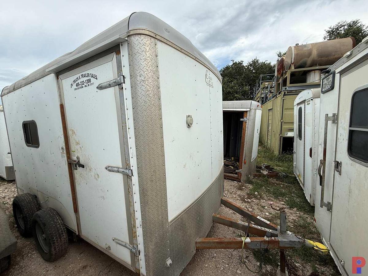 Used 2018 CARGO CRAFT 12’ T/A BUMPER PULL CREW / DOGHOUSE TRAILER