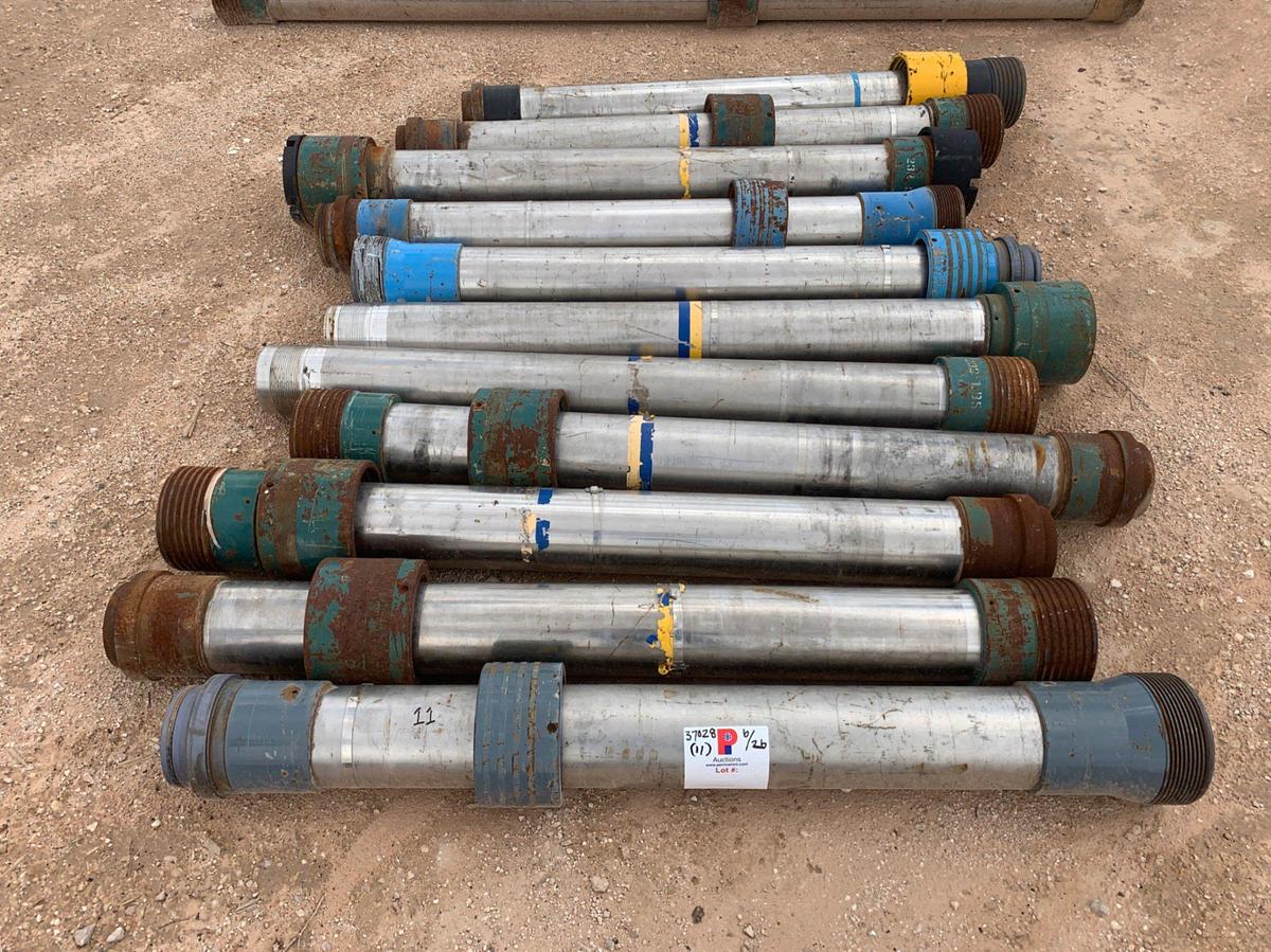Used (11) 5ft Jts of 6” Stainless Wireline Lubricators