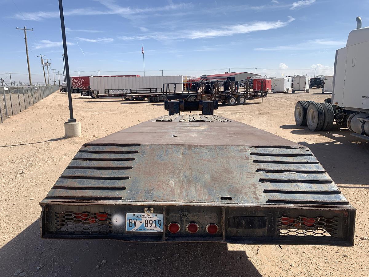 Used 1981 AMC LB-50-3-FG 46’ X 8’ 3-AXLE SCISSORNECK TRAILER
