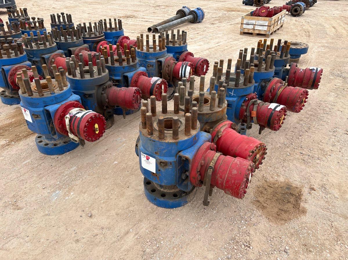Used (10x$) 5” 15k hydraulic ball valves