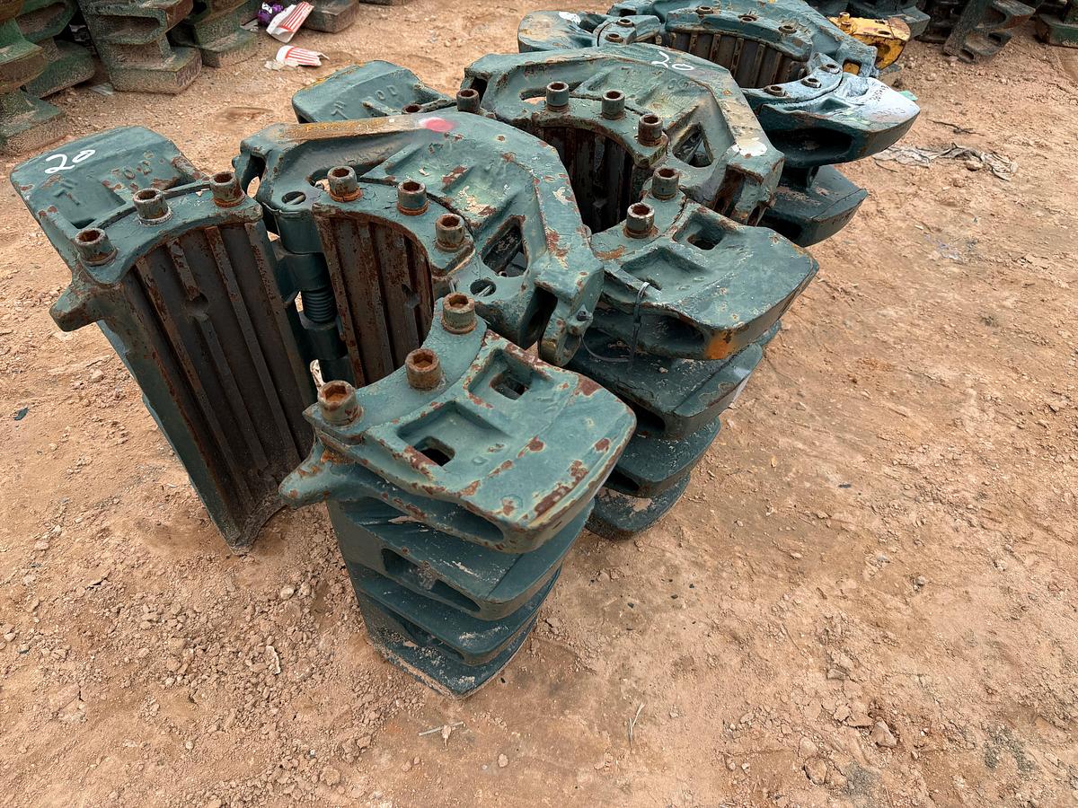 Used LOT OF (3) ASSORTED BJ 7”, 9-5/8” CASING SPIDER SLIPS