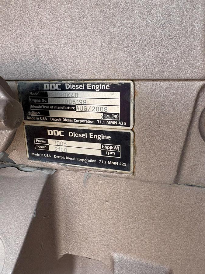 Used 2008 MERTZ SPM 10K PSI T/A ACID PUMPER