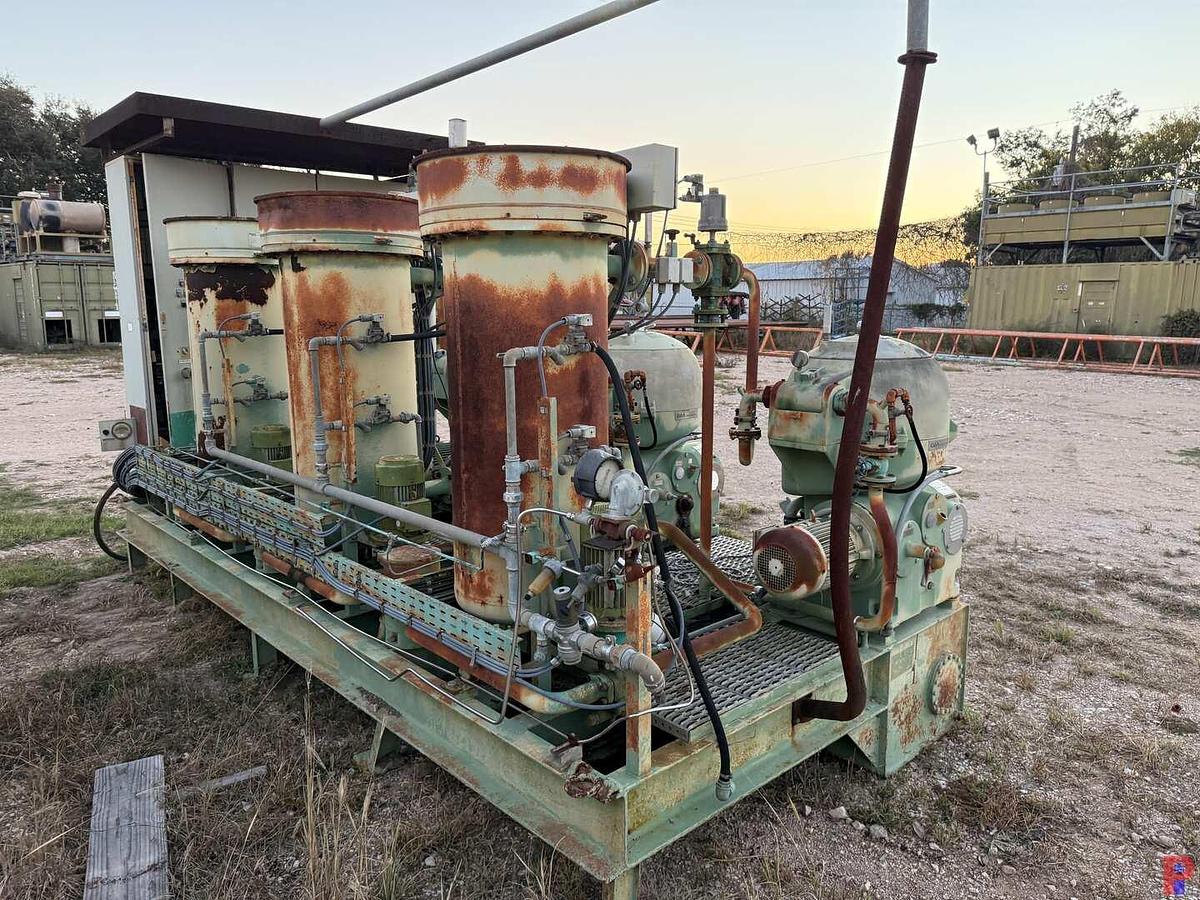 Used WESTFALIA SEPARATOR OIL CENTRIFUGE MACHINE SKIDDED