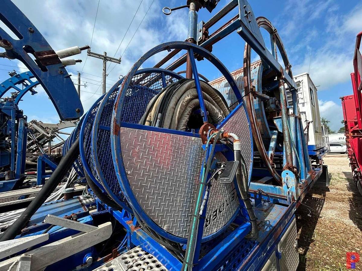 Used 1995 LEADER ENERGY COILED TUBING UNIT ON TRI AXLE TRAILER