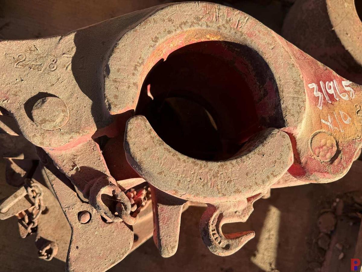 Used BACK LEFT FLOOR SECTION OF (10) 50 - 150 TON AOT & WILSON SIDE LATCH ELEVATORS