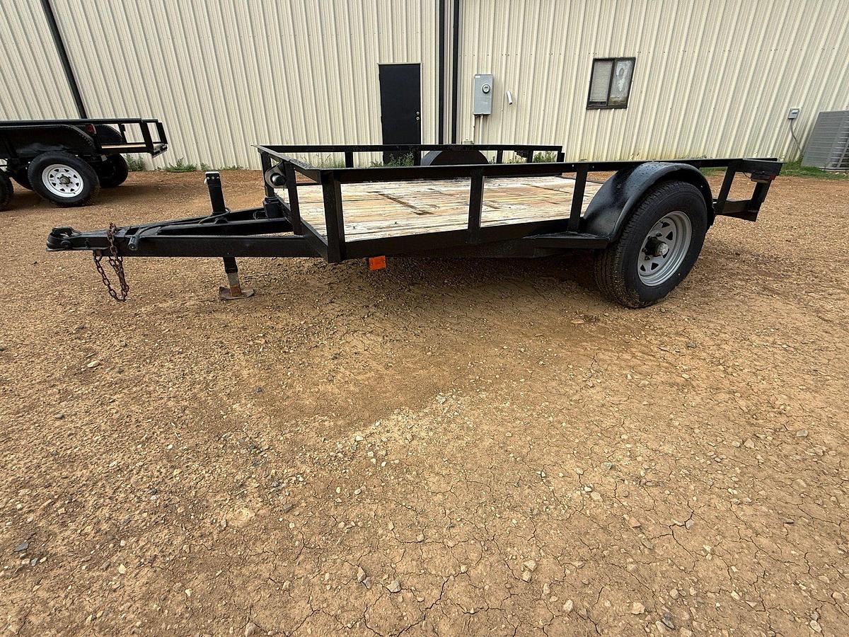 Used 2014 C & M 10' X 6'6" S/A BP UTILITY TRAILER