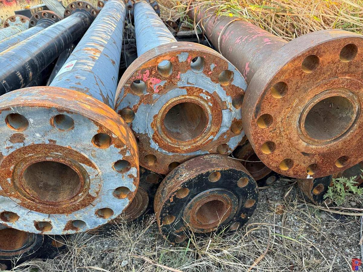 Used (9) 15K-10K 4-1/16”-5-1/16” 10’ LUBRICATOR SPOOLS