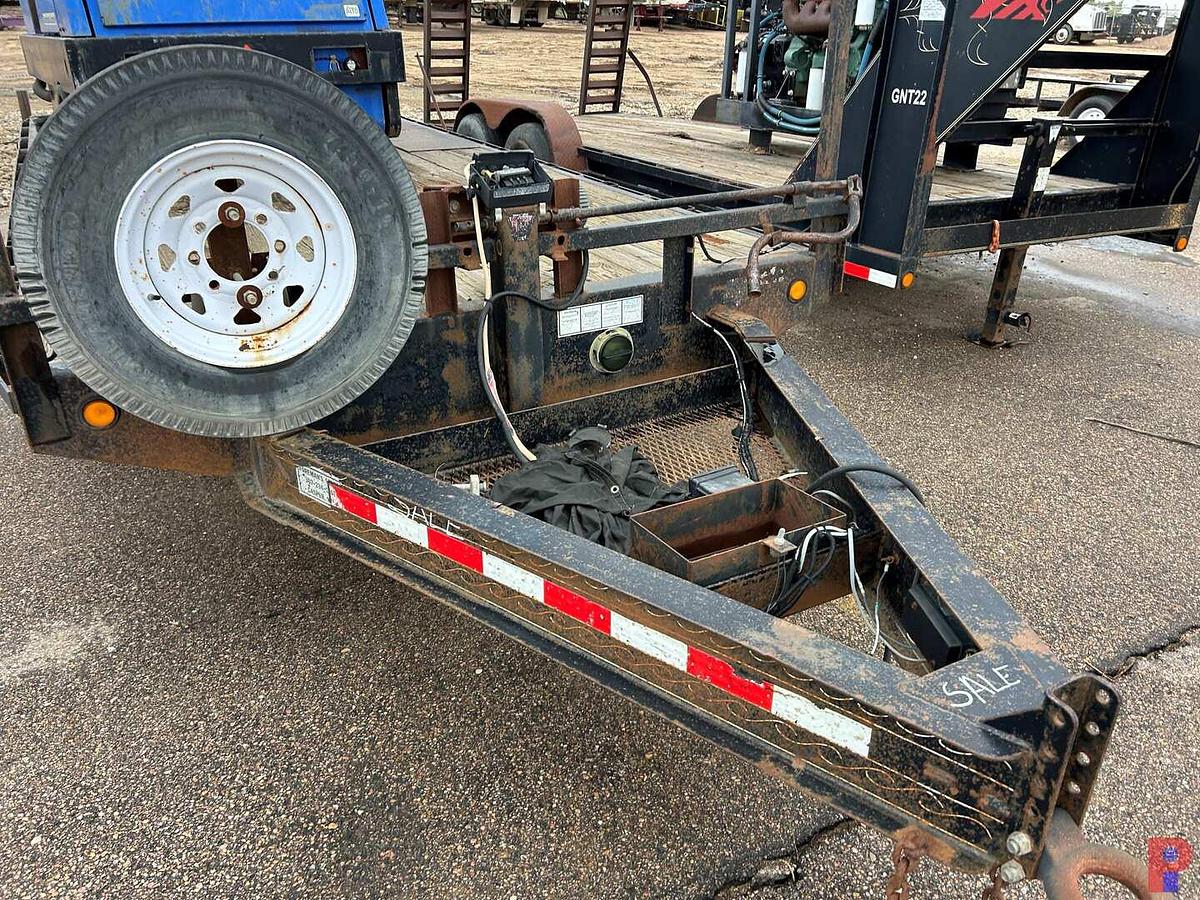 Used 2005 PJ TRAILERS 20’ T/A FLATBED PINTLE HITCH TRAILER