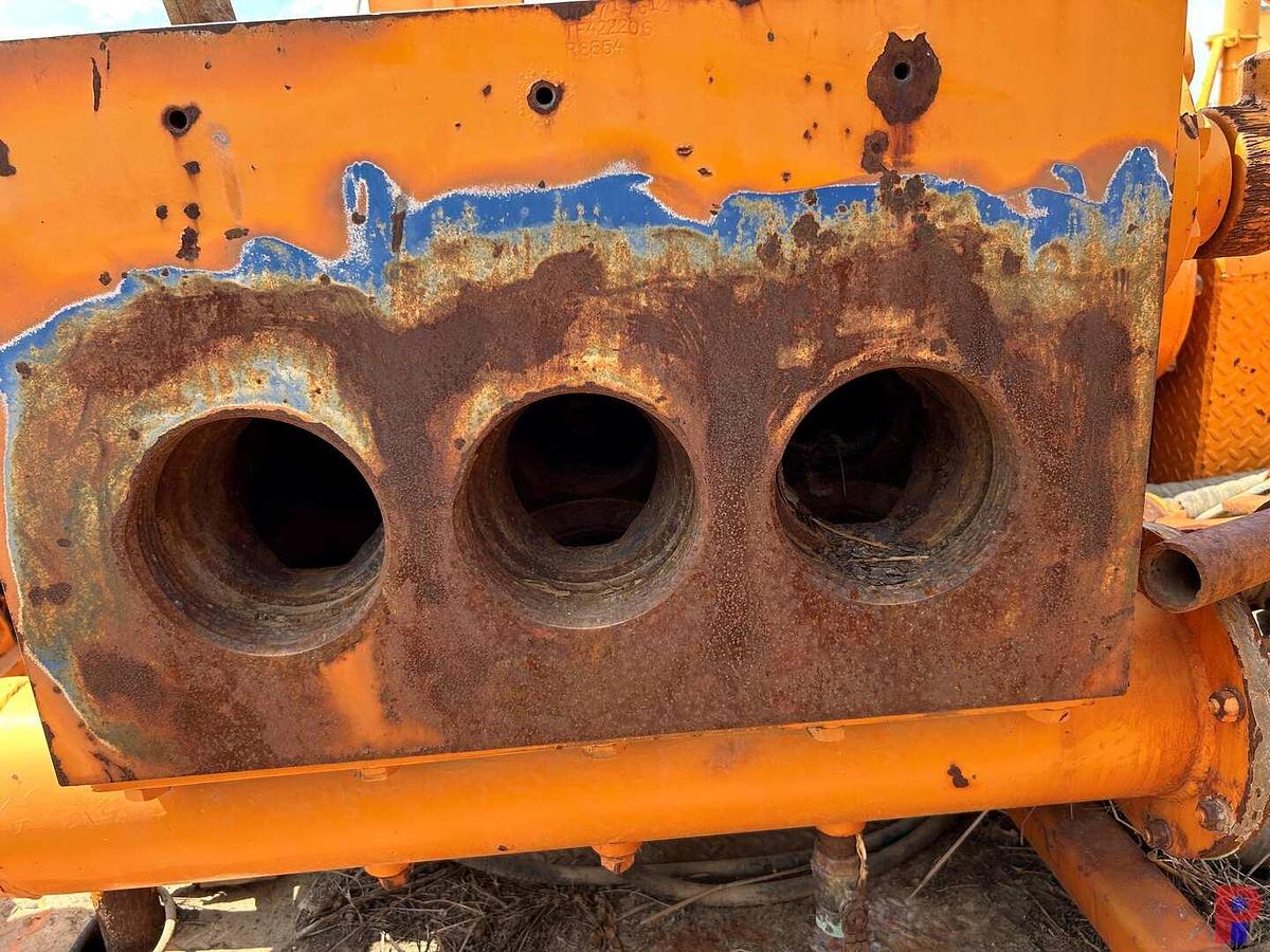 Used NATIONAL OILWELL JWS-340 TRIPLEX WELL SERVICE PUMP P/B DETROIT 60 SERIES W/ ALLISON TRANS.