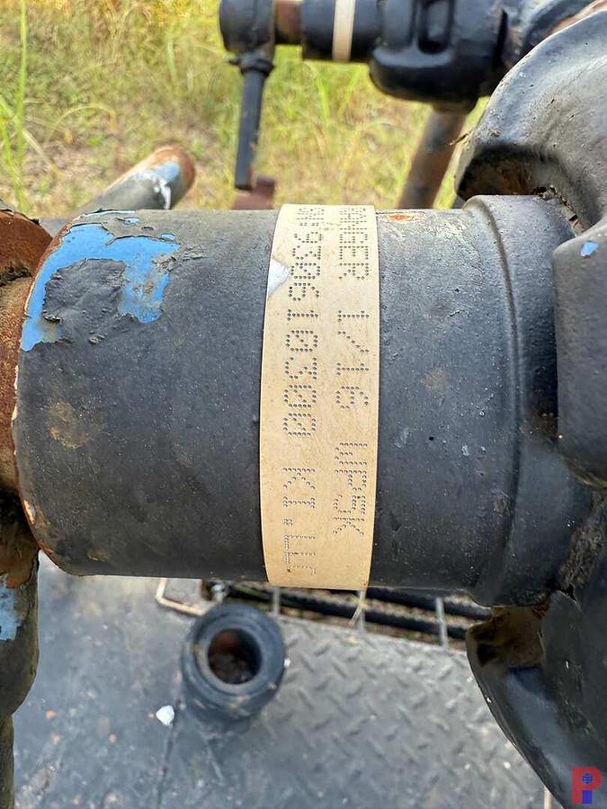 Used JWS 165L TRIPLEX WELL SERVICE PUMP P/B DETROIT DIESEL, SKIDDED