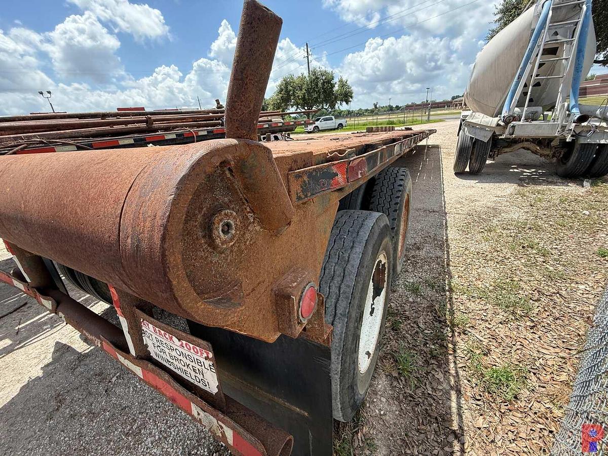 Used 2010 CLARK TRAILER SERVICE 45’ X 102” T/A FLATBED OILFIELD FLOAT TRAILER