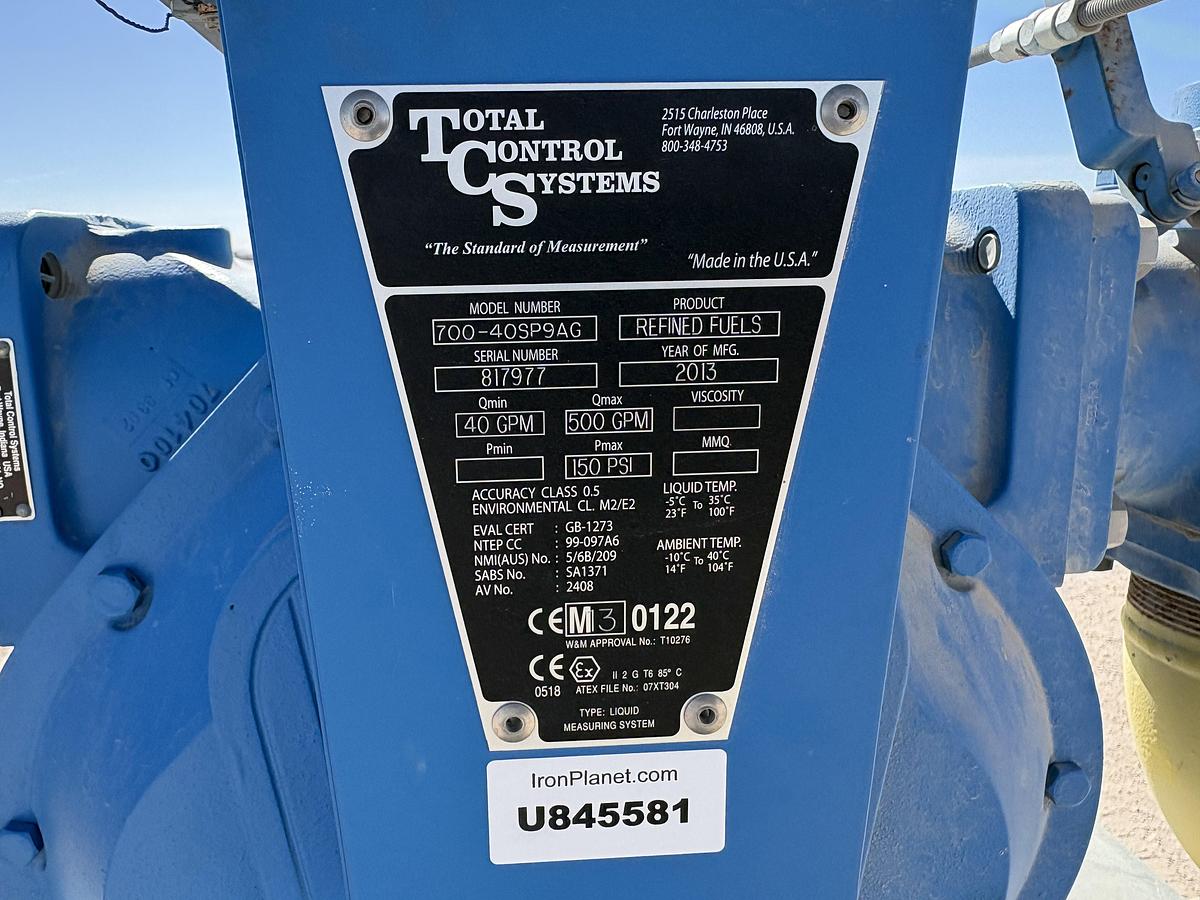 Used CARBIS INC. CRUDE OIL PORTABLE METERING UNIT