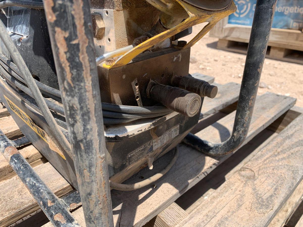 Used (2x$) Enerpac 15,000 psi Hydraulic Power Units
