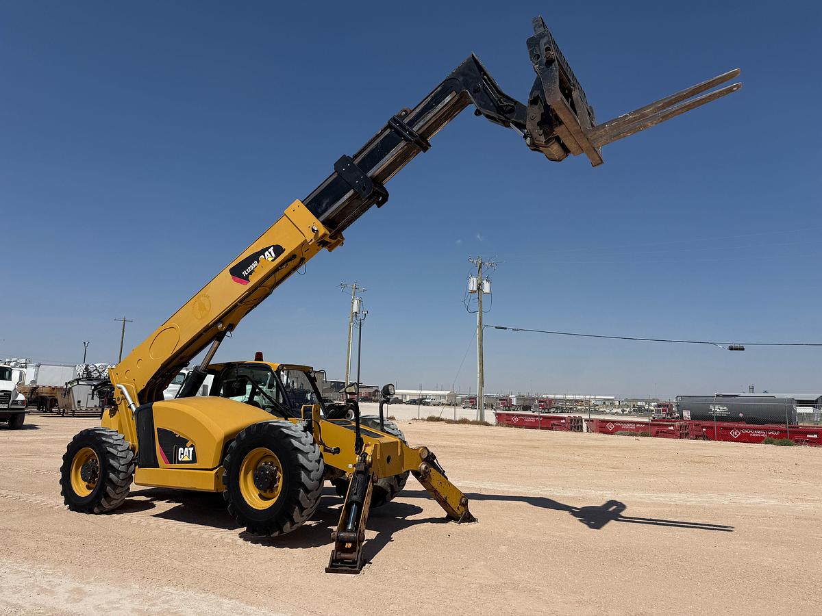 Used 2017 CAT TL1255D 12,000lbs TELEHANDLER