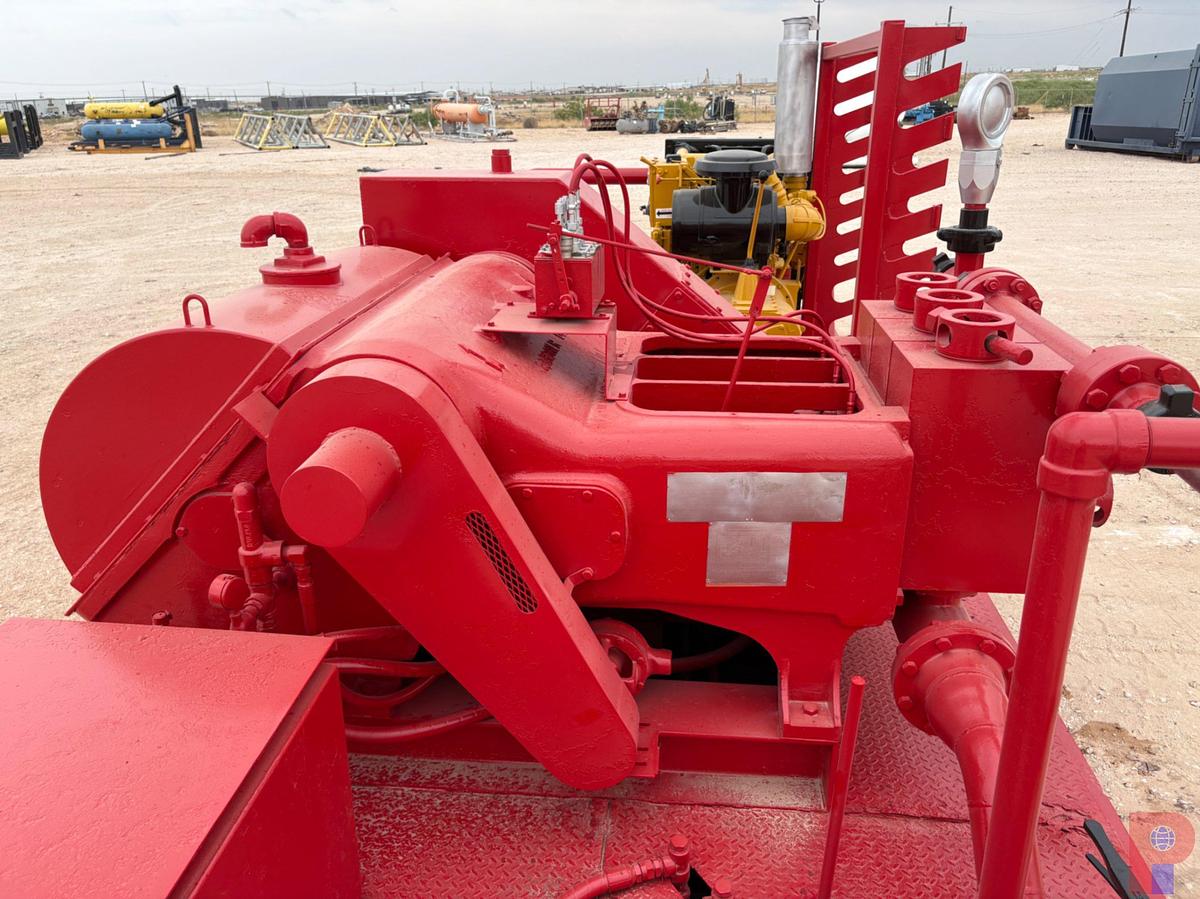 Used GARDNER DENVER PAH TRIPLEX PUMP UNIT, SKIDDED