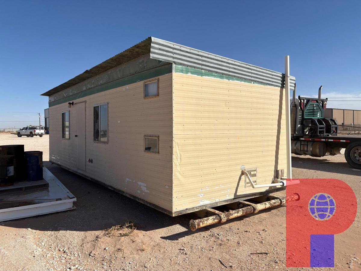 Used 28’ x 10’ living quarters, skidded