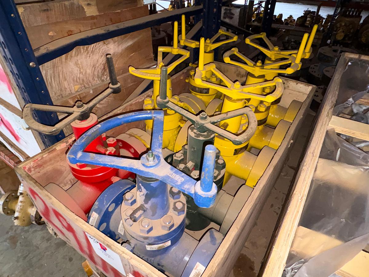 Used (8x$) 2-9/16” 5k gate valves