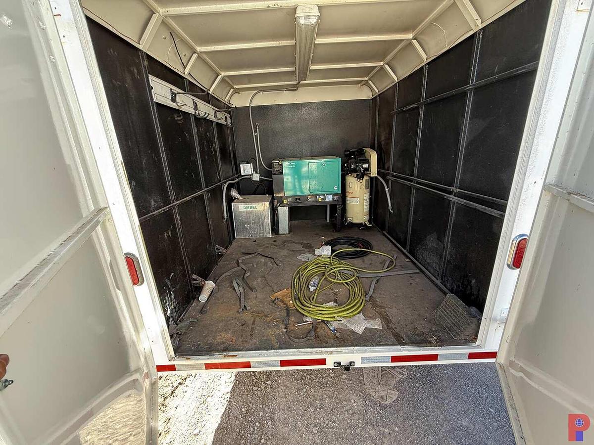 Used 16’ T/A BUMPER PULL DIELECTRIC CARGO TRAILER