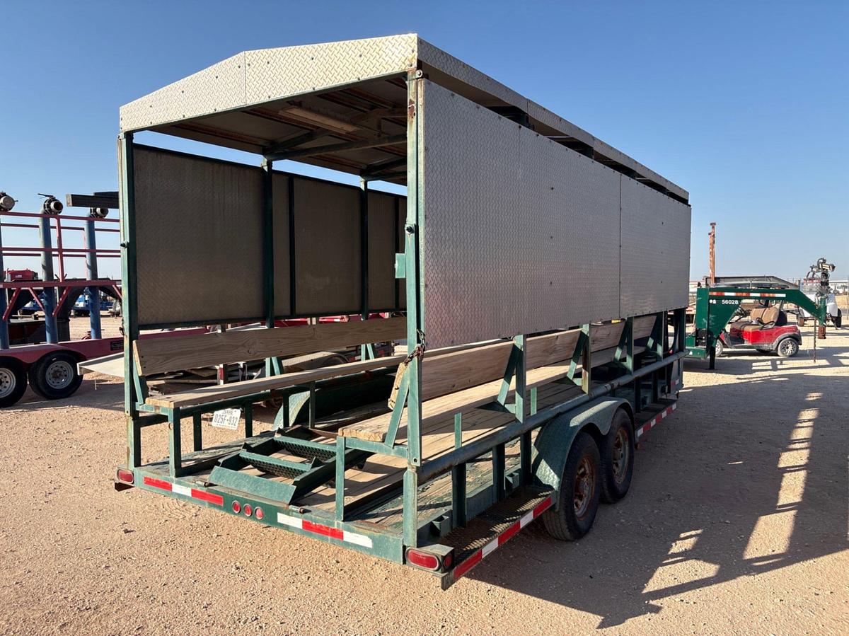 Used 2011 R&D 20’ X 7’ T/A GOOSENECK COOL DOWN TRAILER